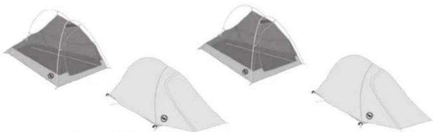 Big Agnes Fly Creek 2 Platinum - FAST FLY SET UP INSTRUCTIONS - 6