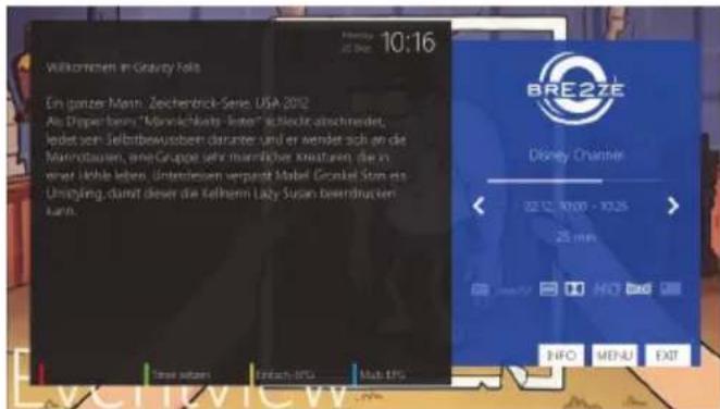 WWIO BRE2ZE 4K - EPG (ELECTRONIC PROGRAMM GUIDE) - 1