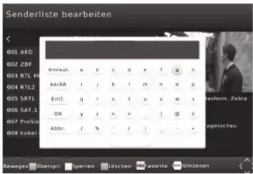 WWIO Trinity T2/C Pro - Sender umbenennen - 1