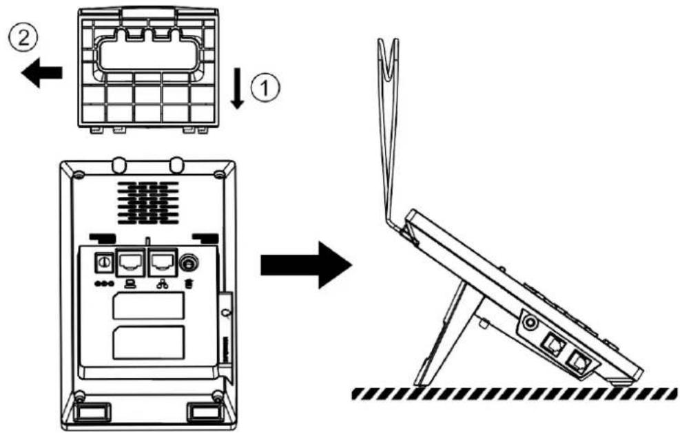 Fanvil X2 - Bracket installation - 1