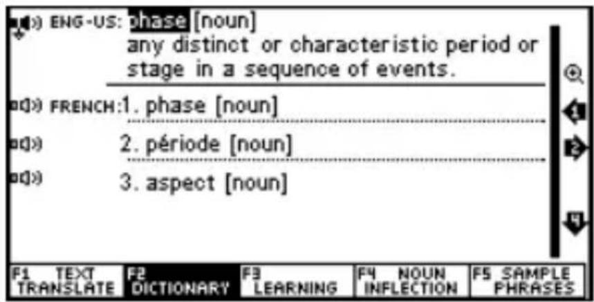 Trano T9 - DICTIONARY (F2) - 2