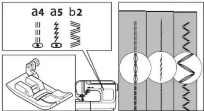 W6 N 3300 - Elastischer Zick-Zack (Programm: b0) - 4