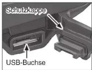 Victoria S-Pedelec - Laden des Nyon-Bediencomputers über USB - 1