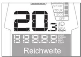 Victoria S-Pedelec - Geschwindigkeits- und Entfernungsanzeigen - 1