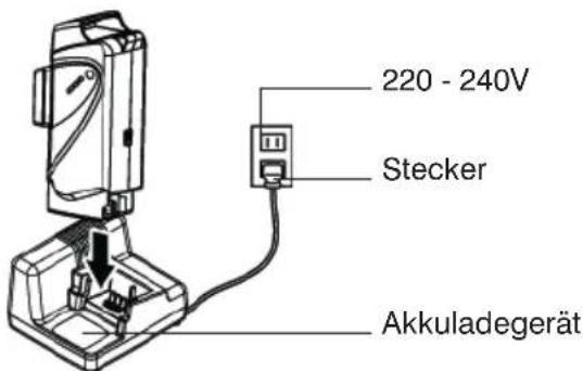 Victoria Panasonic - Laden des Akkus - 2