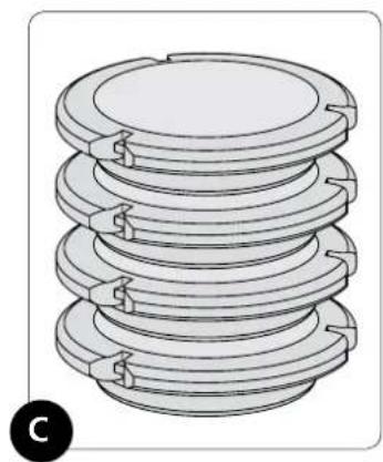 Husqvarna-Viking Metal Hoop 180-130mm - MAgnETE - 2