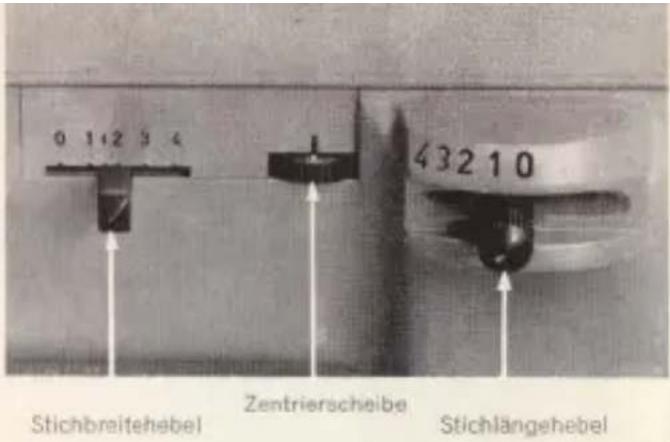 ELNA Zig Zag - Wegnehmen der Näharbeit - 1