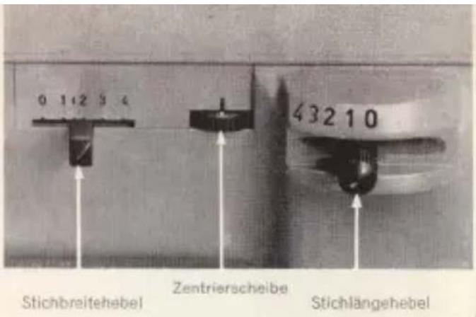 ELNA Plana Zig Zag - Wegnehmen der Näharbeit - 1