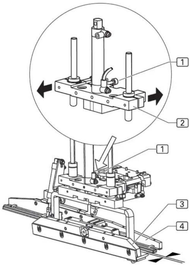 Beisler 2111-5 - Parallele Position des Falters einstellen: - 1