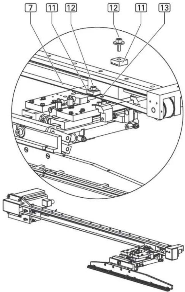 Beisler 2110-5 - Zahnriemen für Klammertransport tauschen: - 1