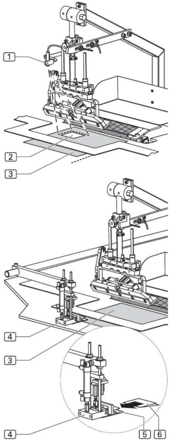 Beisler 2110-5 - Automatische Etikettenzuführung, - 1