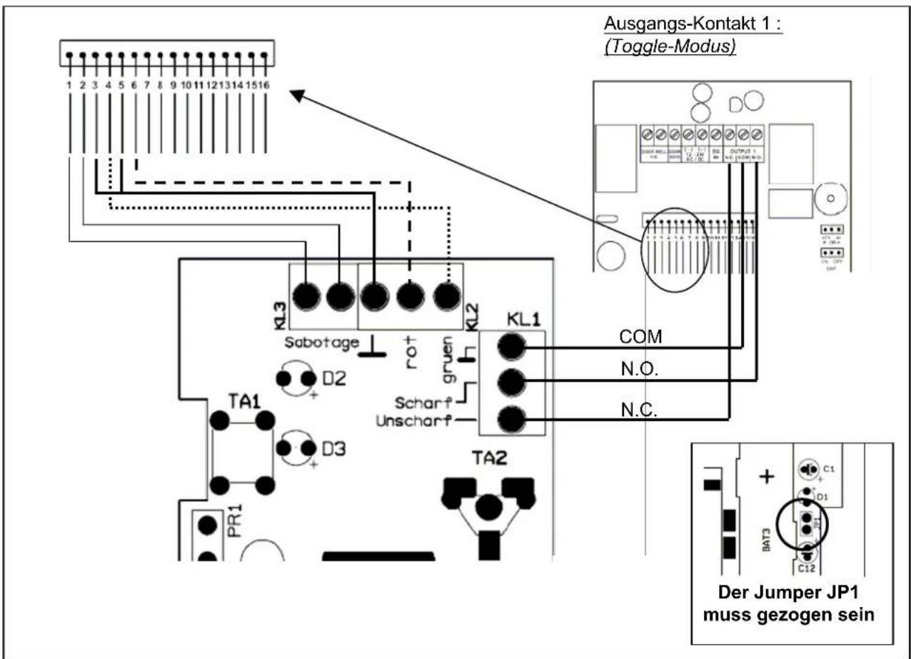 Selvag DAK-3000 - Anschlussbeispiel mit der FAZ-SE: - 1