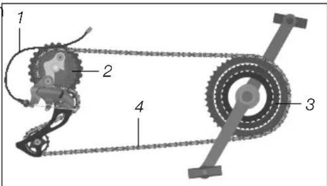Winora Trekking - Mechanische Kettenschaltung - 1