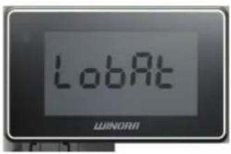 Winora Sondermodell C0 - Die Batterieanzeige im Display blinkt oder zeigt „Lobat“ an: - 2