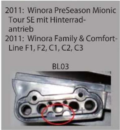 Winora Mionic - Kompatibilität BL03 / PST-Carrier Akku mit 36V & Controller CN02 - 4