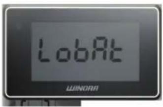 Winora Family Line F2 - Die Batterieanzeige im Display blinkt oder zeigt „Lobat“ an: - 2