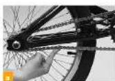 Winora Bandito - Kettenspannung justieren bei Rädern mit Singlespeed und Nabenschaltung - 2