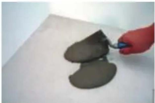 Magnum Cable - 11A. Applying the mortar directly to a concrete subfloor - 4
