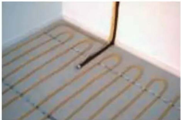 Magnum Cable - 11A. Applying the mortar directly to a concrete subfloor - 2