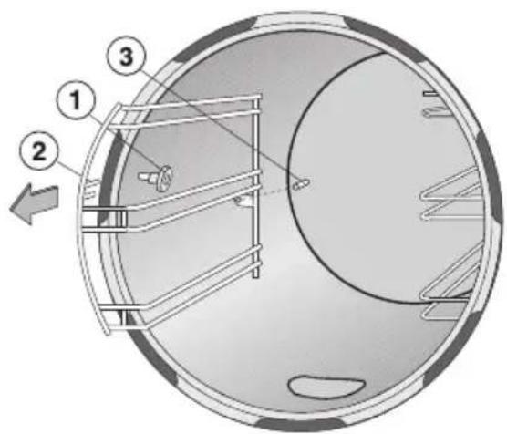 MIELE DGD 6635 - Aufnahmegitter - 1