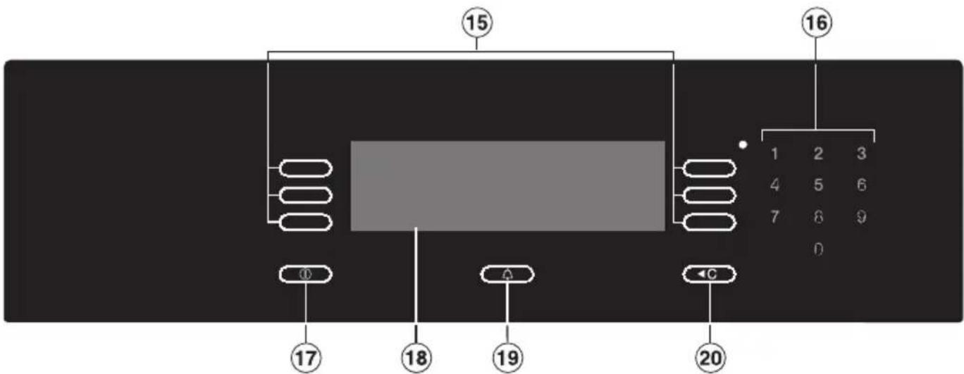 MIELE DG 4080 - Bedienfeld - 1