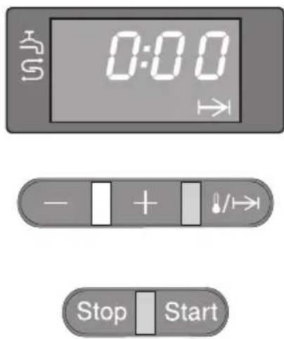 MIELE DG 155-1 - Garzeit einstellen - 1