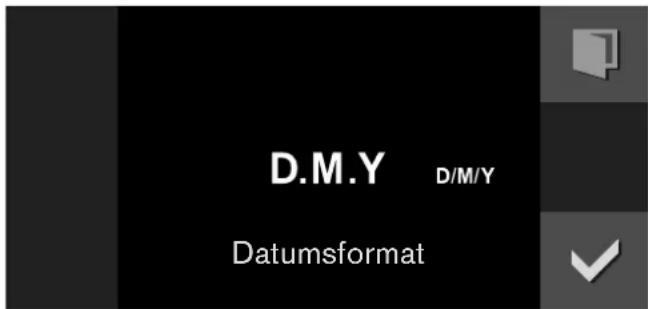 GAGGENAU BS470110 - Datumsformat einstellen - 1