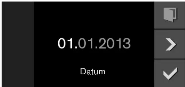 GAGGENAU BS454130 - Datum einstellen - 1