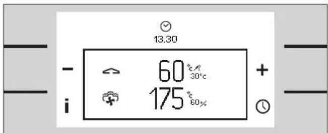 13.30 - 60° i 30°C 175° + 60%