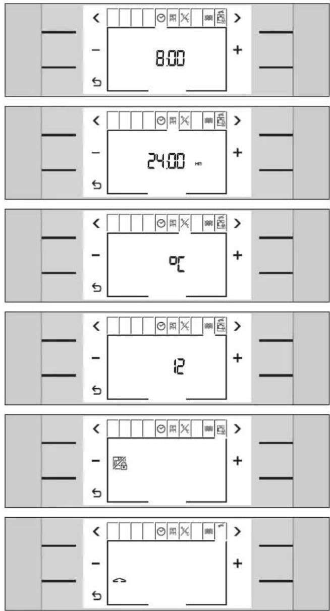 GAGGENAU BS 220-130 - Grundeinstellungen - 1