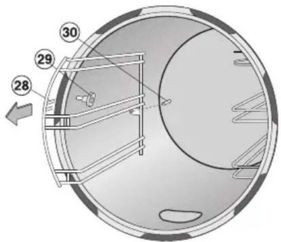 MIELE DG 4664 - So gehen Sie beim Herausnehmen vor: - 1