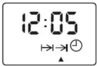 Imperial B 8664-2 UTP - Symbole in der Zeitanzeige bei Eingabe und Ablauf von Garvorgängen - 2