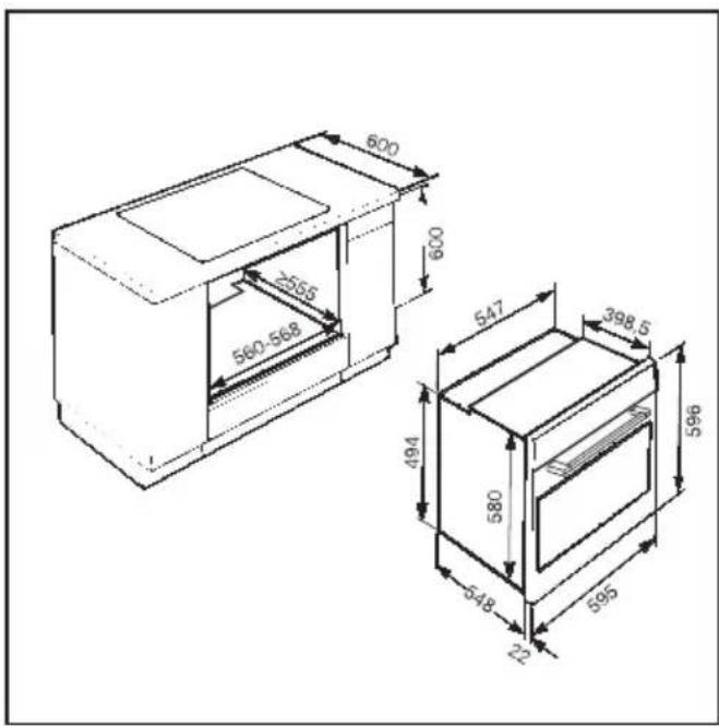 Imperial B 8663-2 U - Backofen - 1