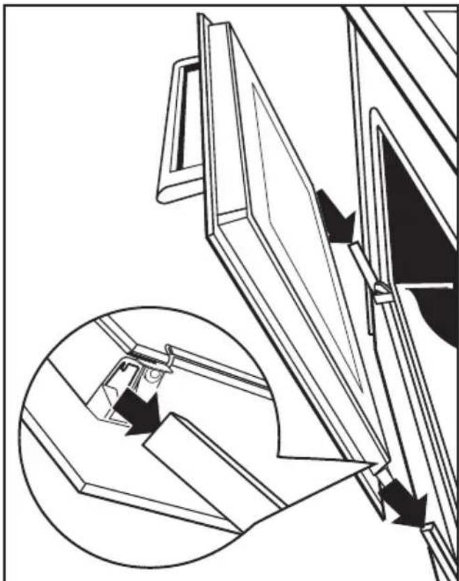Imperial B 8.61-4 - Gerätetür einsetzen - 1