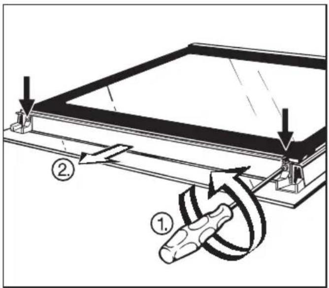 Imperial B 5.62-4 - Gerätetür auseinanderbauen - 1