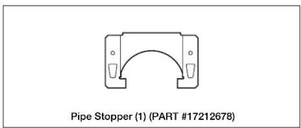 Pipe Stopper (1) (PART #17212678)