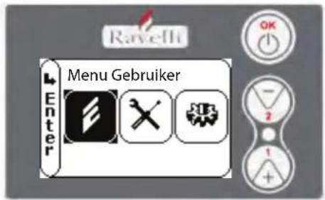 Nordic Fire HRV120 - Extra mogelijkheden in het "GEBRUIKERSMENU" - 1