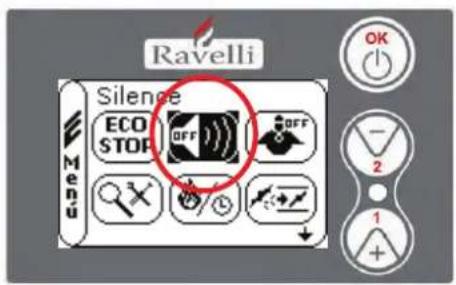 Nordic Fire HRV120 - MENU 8: "SILENCE" - 2