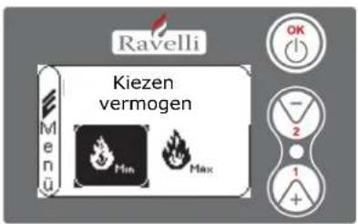 Nordic Fire HRV160 - Instellen temperatuur - 2