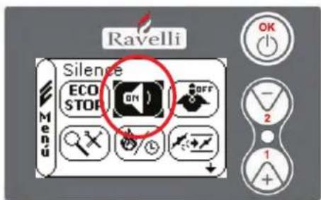 Nordic Fire HRV160 - MENU 8: "SILENCE" - 3