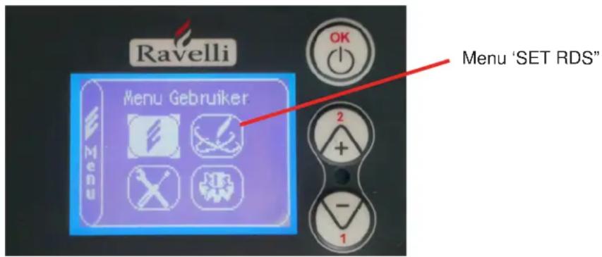 Nordic Fire HRV160 - Instellen van het RDS systeem - 1