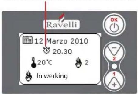 Nordic Fire HRV160 - MENU 5 "CHRONO" (INSTELLEN VAN DE TIMERFUNCTIE) - 8