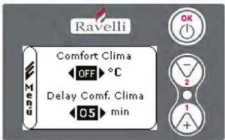 Nordic Fire HRV160 - MENU 7 "COMFORT CLIMA" - 1