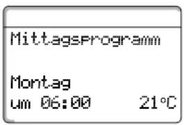 BUDERUS Logamatic 4116 - Eine Heizphase löschen - 2