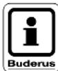BUDERUS Logamatic 4112 - HINWEIS! - 2