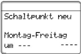 BUDERUS Logamatic 4112 - Zweiten Schaltpunkt eingeben - 2