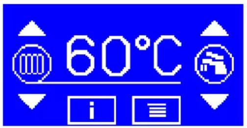 Thermona THERM EL 30 - SETTING THE REQUIRED VALUE OF THE TEMPERATURE OF THE HEATING WATER - 3