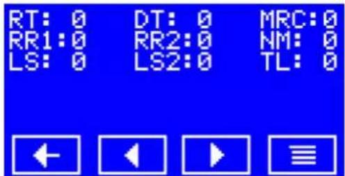 Thermona THERM EL 30 - BUTTONS FOR MOVING BETWEEN INFO SCREENS - 1