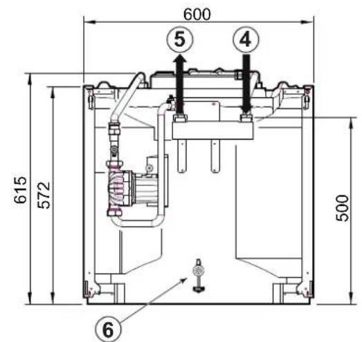 Oertli 100 HL - Hauptabmessungen - 1