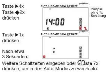 Hugo Müller SC 93 - Programmieren des Normalprogramms - 28